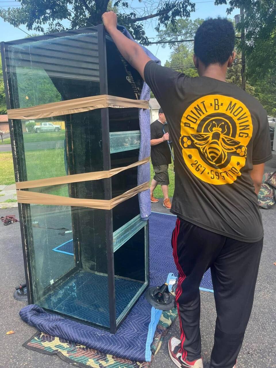 200-gallon aquarium